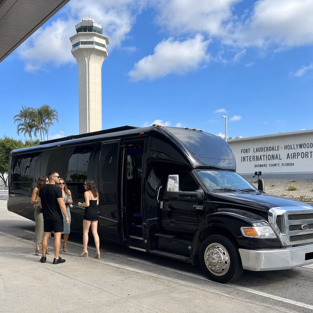 Fort Lauderdale-Hollywood International Airport (FLL) Shuttle Guide for Boca Raton Groups