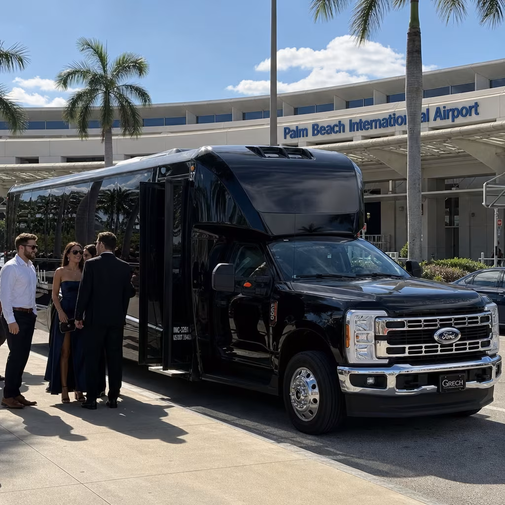 Palm Beach International Airport (PBI) Shuttle Guide for Boca Raton Groups