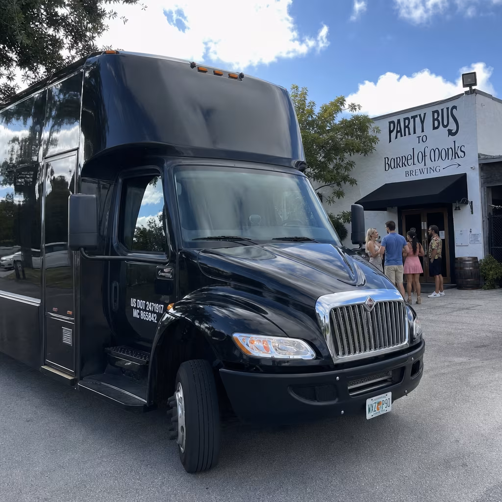 Party Bus to Barrel of Monks Brewing