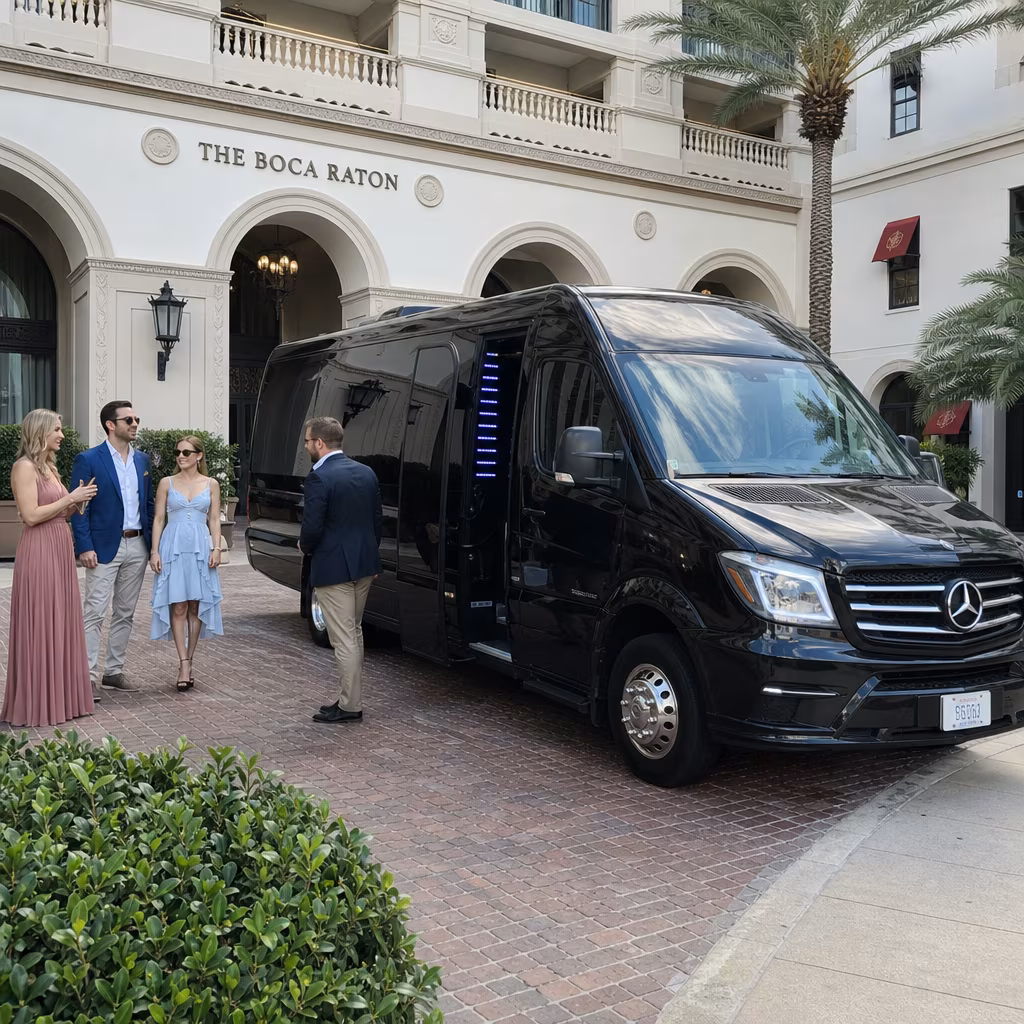 Party Bus to The Boca Raton