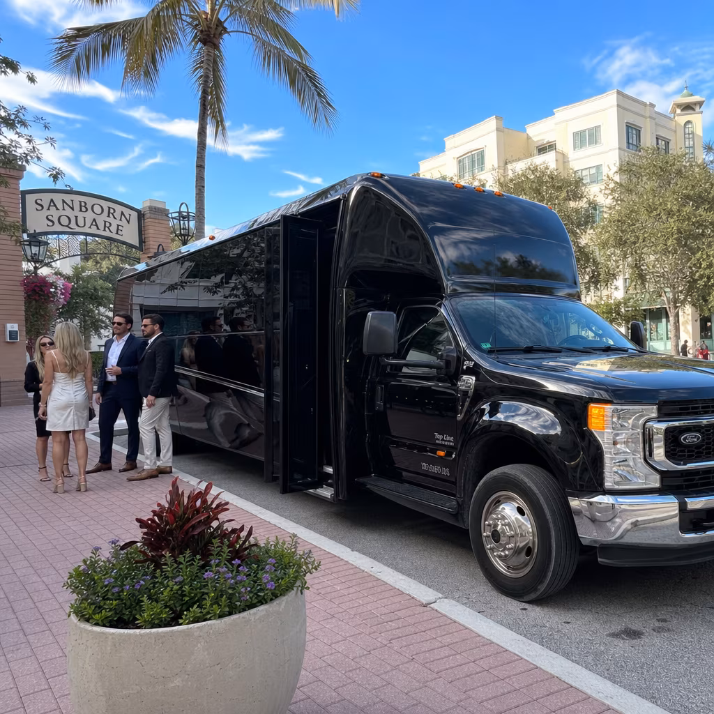 Rent a Bus to Sanborn Square