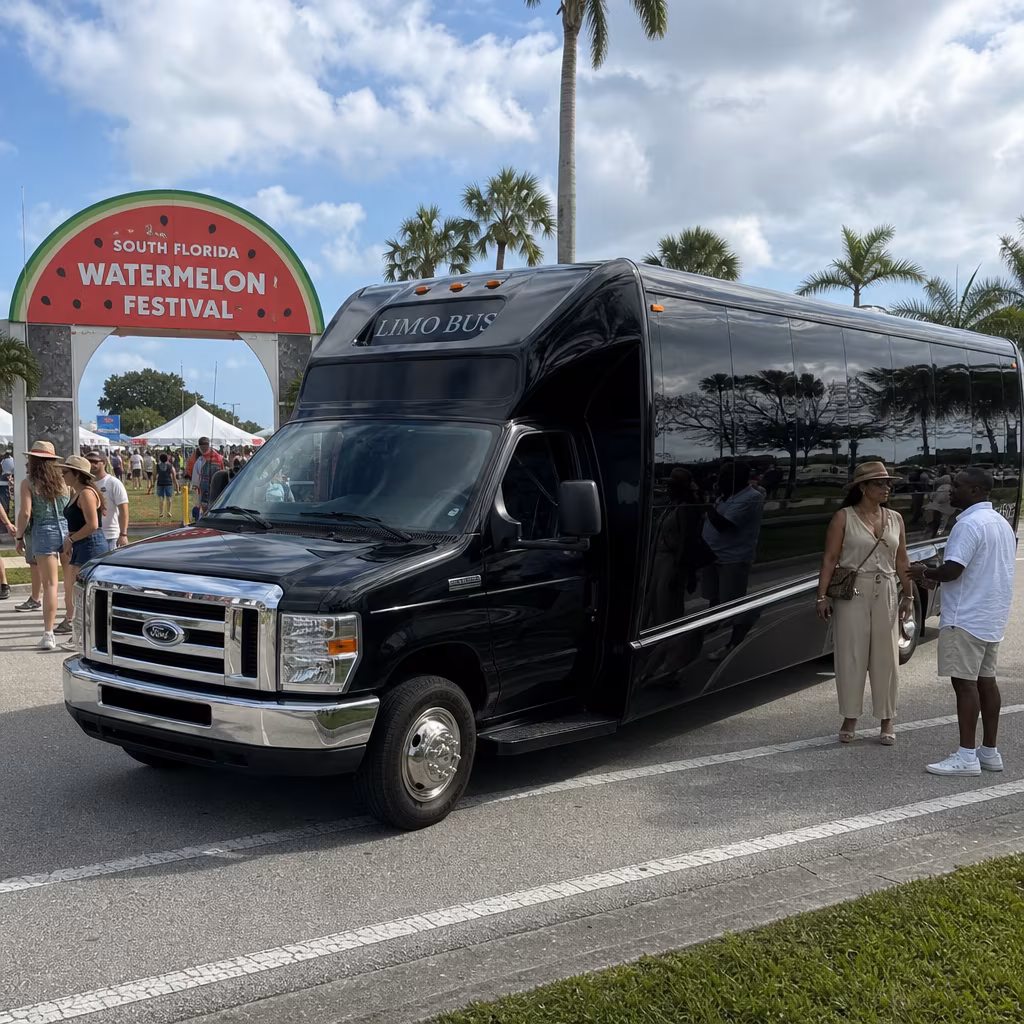 Rent a Bus to the South Florida Watermelon Festival