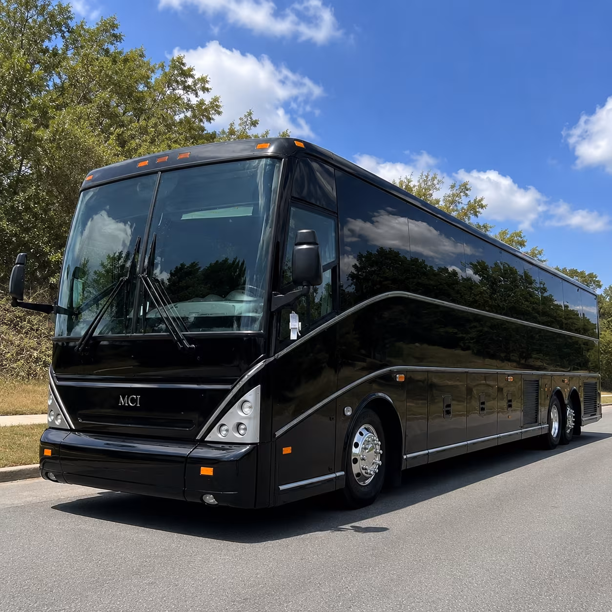 Boca Raton Airport Shuttle & Transportation party bus exterior