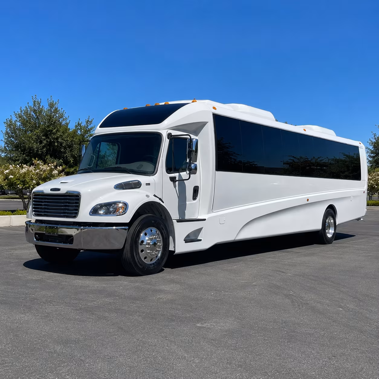 Boca Raton Airport Shuttle & Transportation party bus exterior