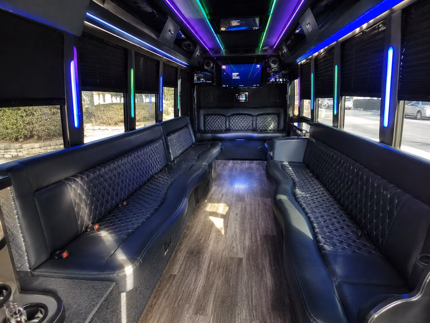 Boca Raton Concert & Music Festival Transportation party bus exterior