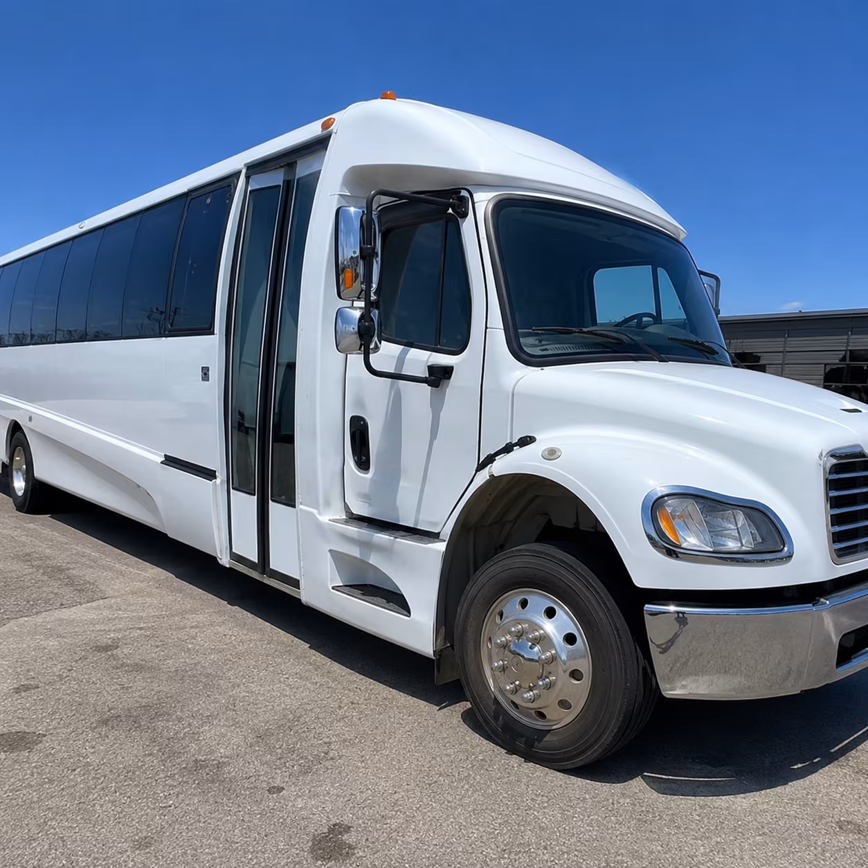 Boca Raton Corporate Transportation party bus exterior