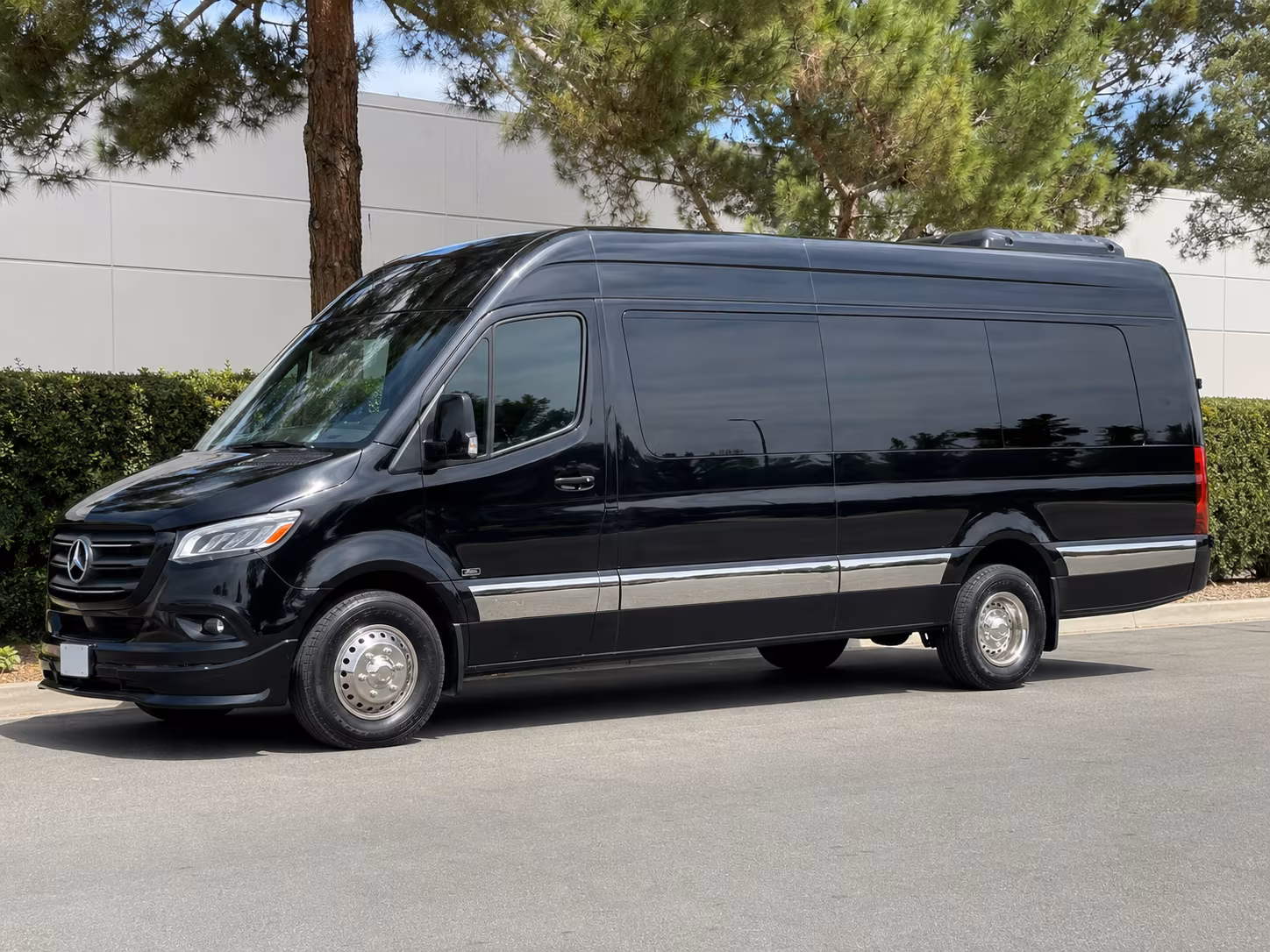 Boca Raton Corporate Transportation party bus exterior