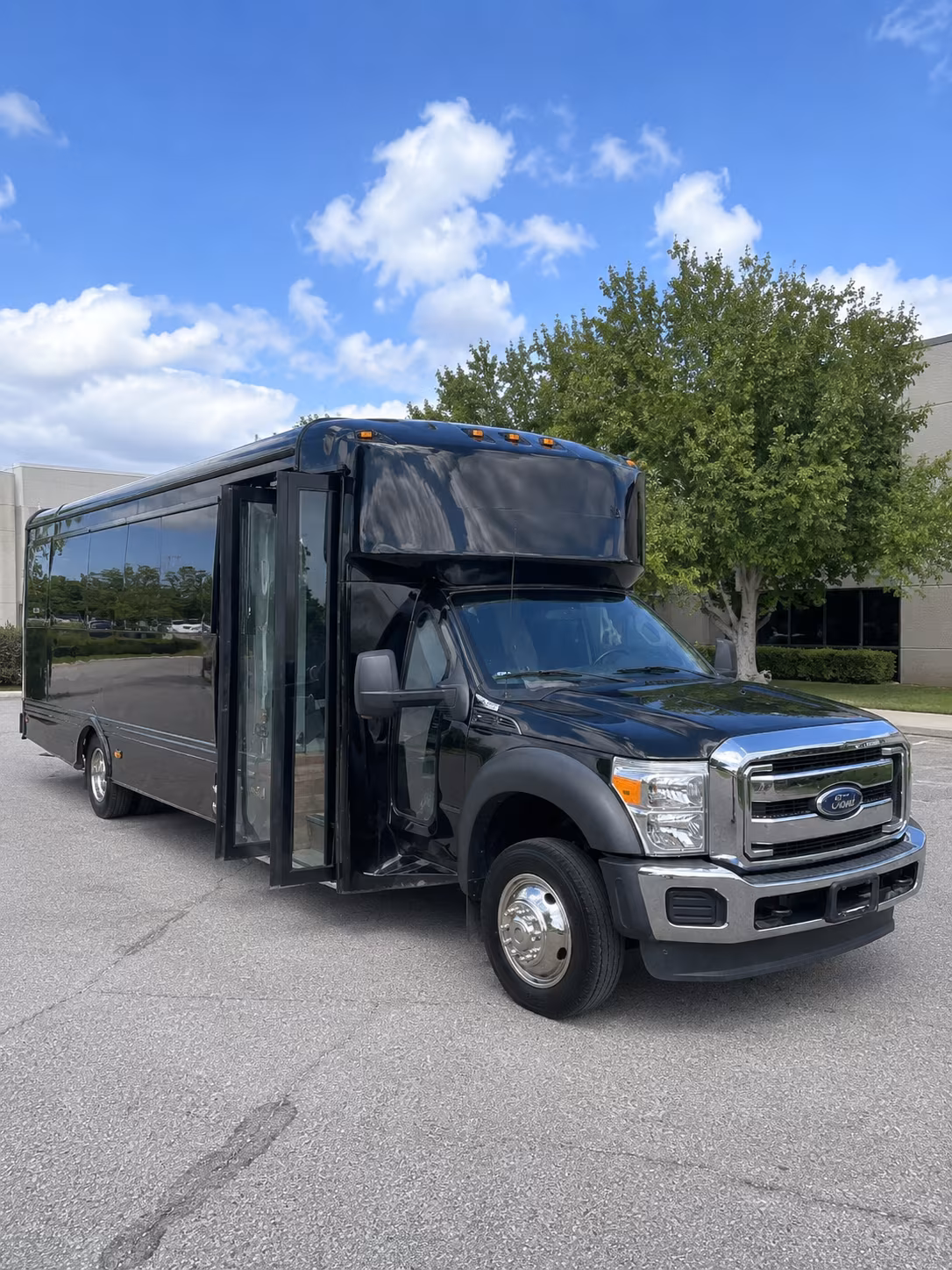 Boca Raton Private Event Transportation party bus exterior