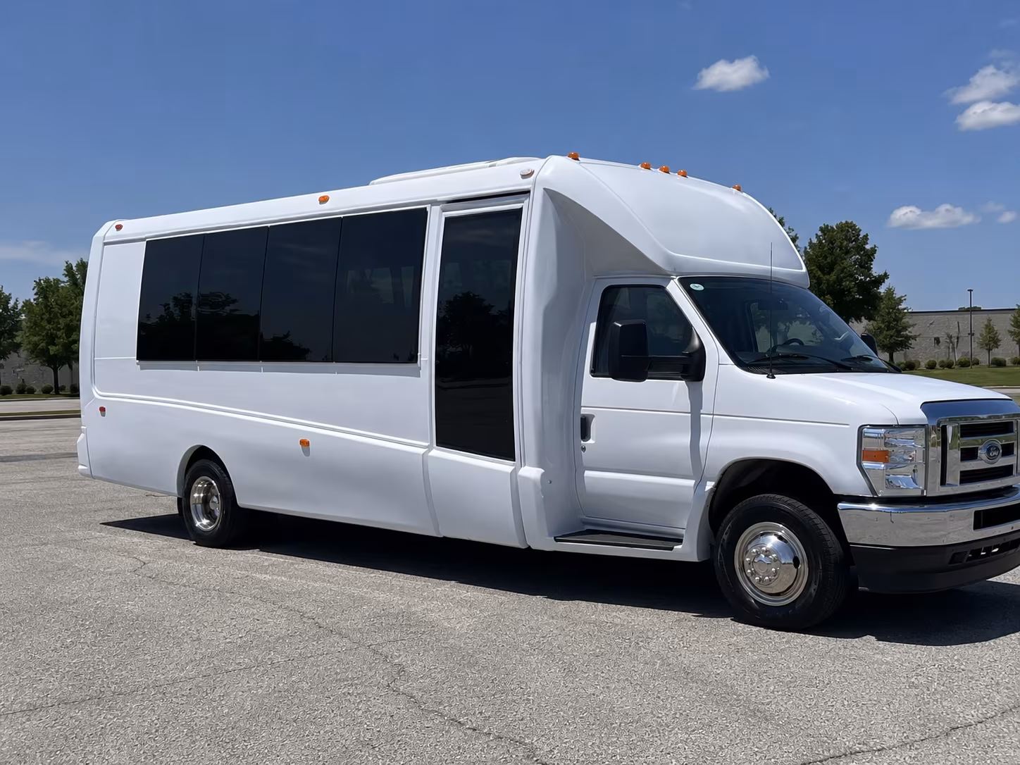 Boca Raton Private Event Transportation party bus exterior