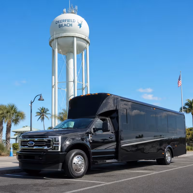 Deerfield Beach Party Bus Rental