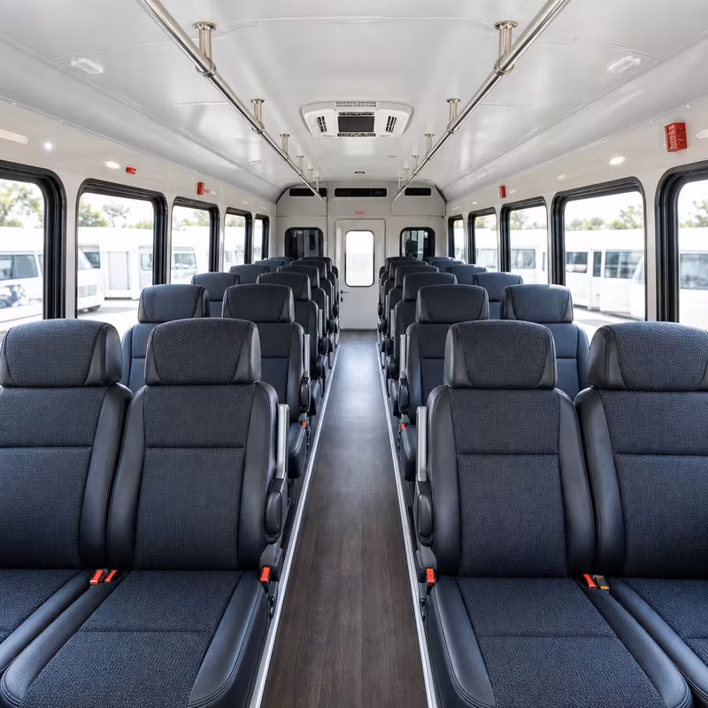 minibus interior