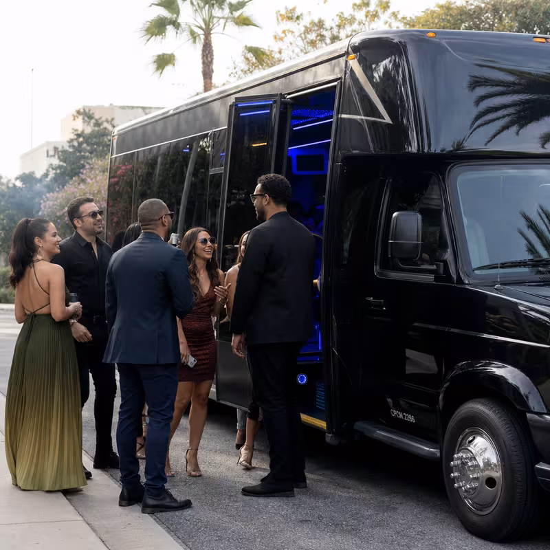 Boca Raton Private Event Transportation fleet vehicle