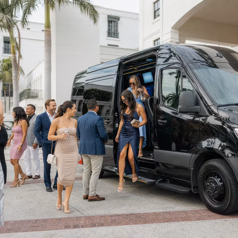 Private event transportation