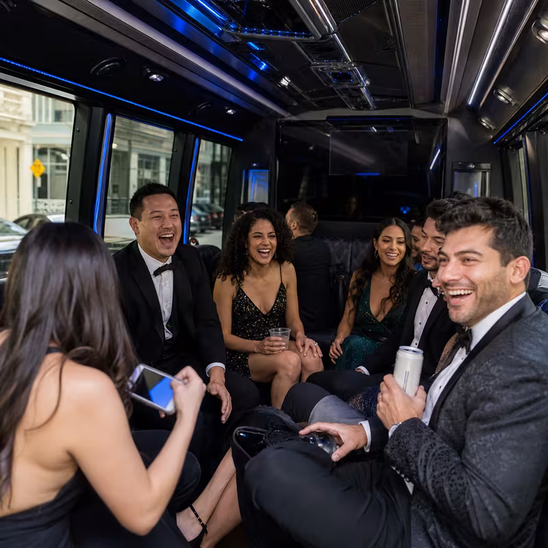 Boca Raton Prom & Homecoming Transportation fleet vehicle