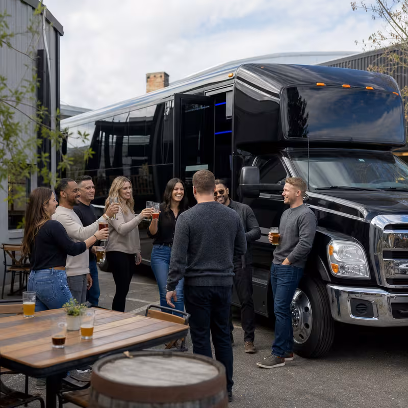Boca Raton Winery & Brewery Tour Transportation fleet vehicle